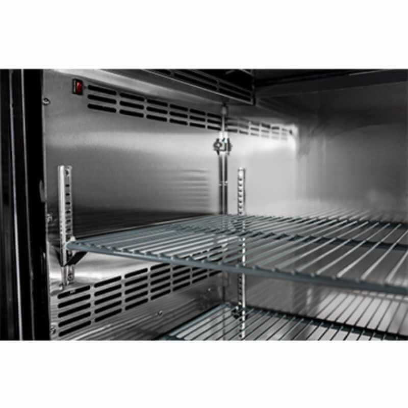 Saba - SBB-24-72G Commercial 72" Back Bar Refrigerator Cooler