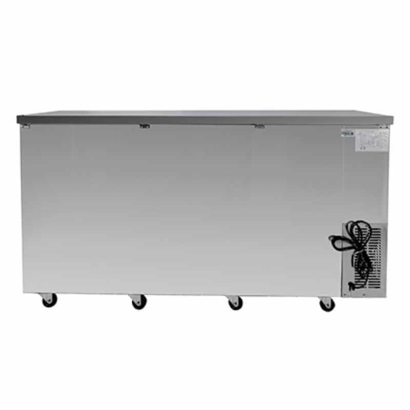 Saba - SBB-24-72GSS Commercial 72" Back Bar Refrigerator Cooler