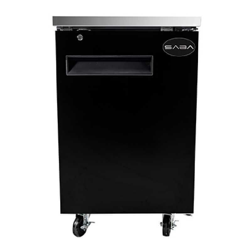 Saba - SBB-27-23B Commercial 23" Back Bar Refrigerator 6.5 cu. ft