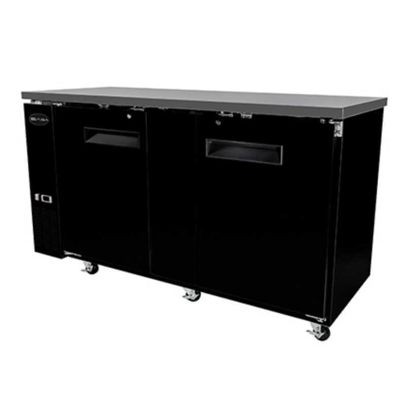 Saba - SBB-27-69B Commercial 69" Back Bar Cooler Refrigerator