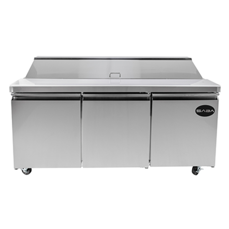 SPS-72-18 Three Door Sandwich/Salad Prep Refrigerator