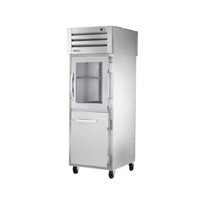 True STG1R-1HG/1HS-HC, Commercial 27.5" Reach-In Refrigerator, (1) Glass Door, (1) Solid Door 1 Section