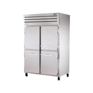 True STG2F-4HS-HC, Commercial 52 5/8" Two Section Reach-In Freezer, (4) Solid Doors