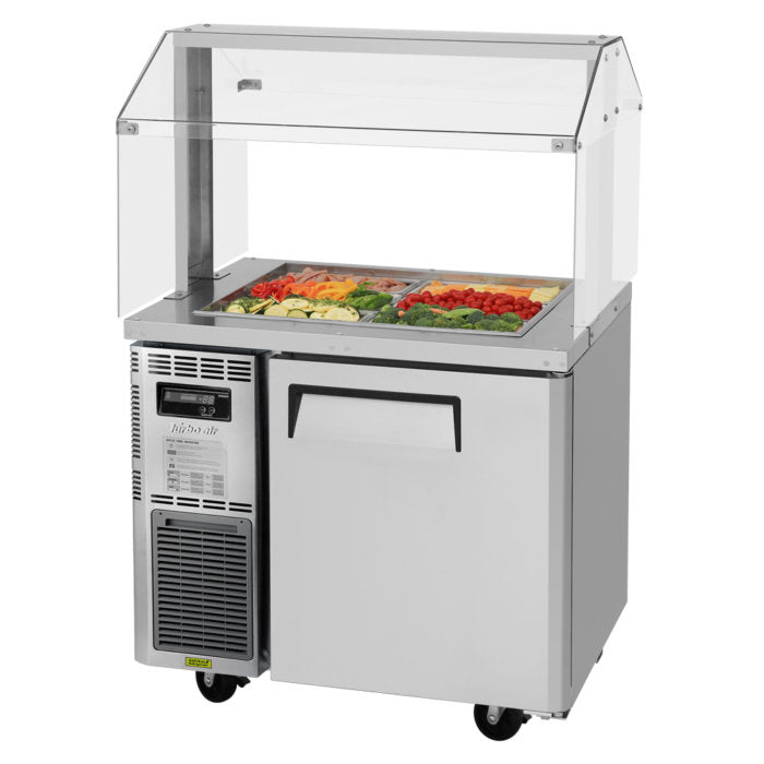 Turbo Air - JBT-36-N, Commercial 36" J Series Buffet Table, One-Section 8.4 cu.ft.,