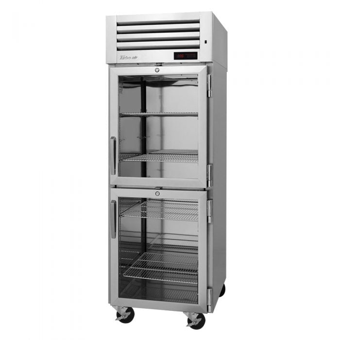 Turbo Air - PRO-26-2H2-GS-PT, Commercial PRO Series Pass-thru Heated Cabinet, One-section