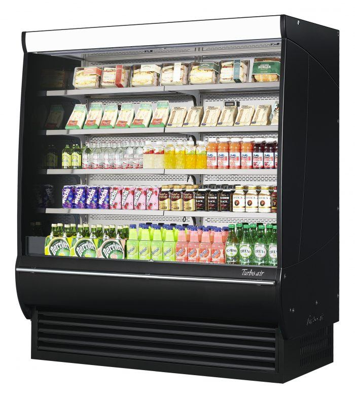 Turbo Air - TOM-72DXB-SP(-A)-N, Commercial Open display merchandiser, Vertical Extra Deep