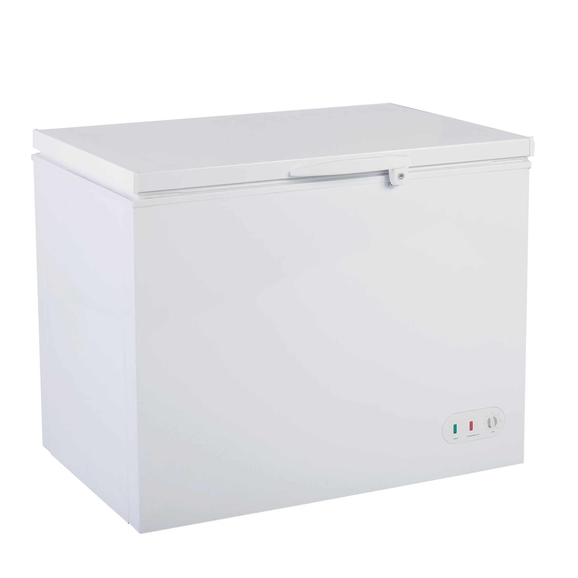 Maxx Cold - MXSH12.7SHC Chest Freezer with Solid Top, 50"W, 12.7 cu. ft. Storage Capacity, Locking Lid, Garage Ready, in White