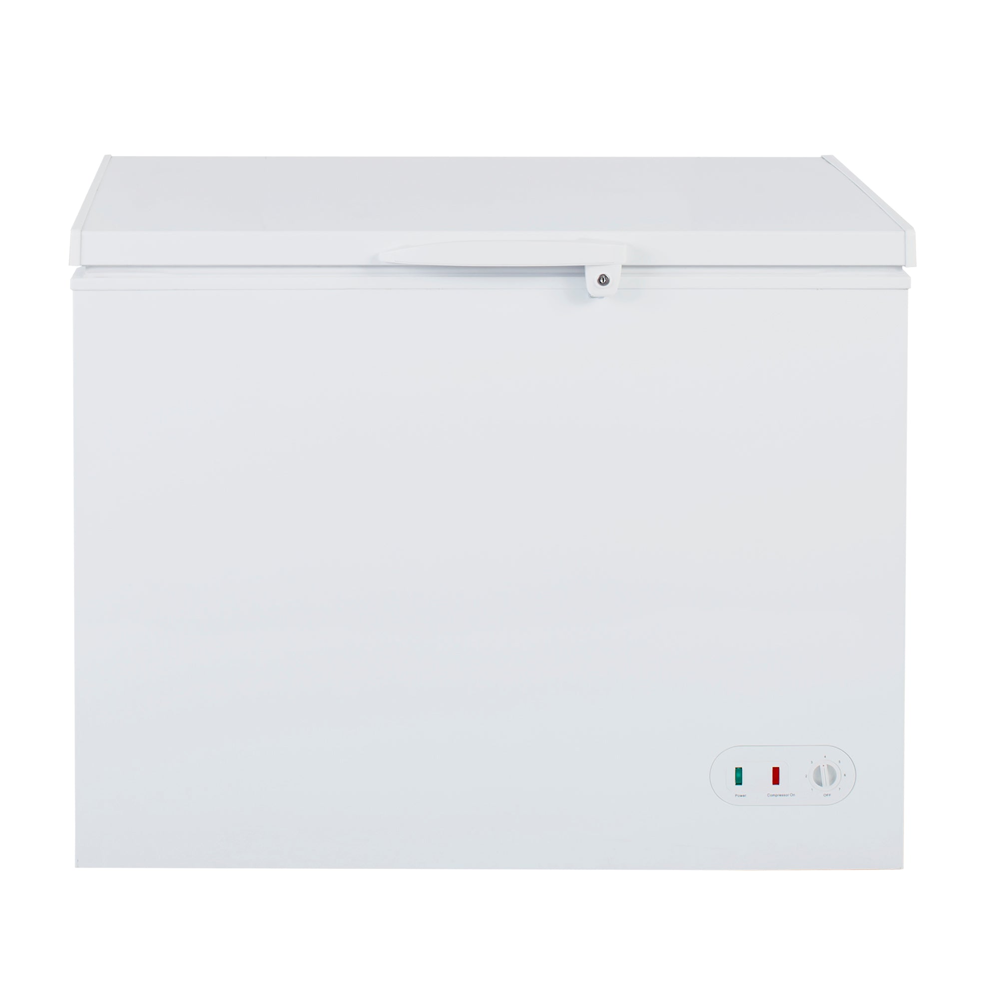 Maxx Cold - MXSH9.6SHC Chest Freezer with Solid Top, 40.6"W, 49.6 cu. ft. Storage Capacity, Locking Lid, Garage Ready, in White