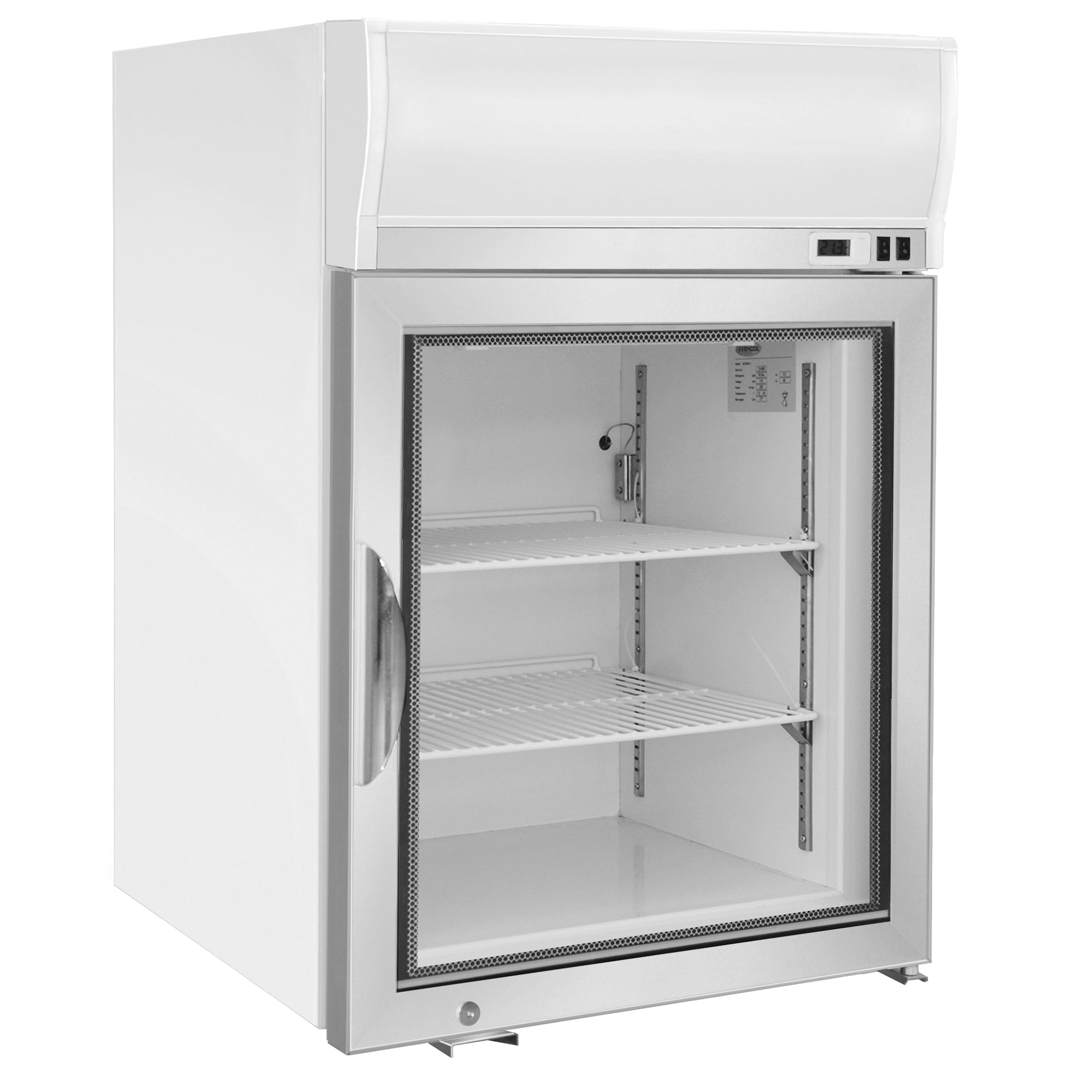 Maxx Cold - MXM1-4FHC Merchandiser Freezer, Countertop, 24.4"W, 4.2 cu. ft. Storage Capacity, in White