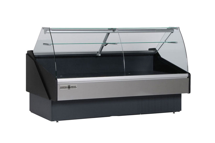 Hydra Kool - KPM-CG-60-R, 60" Curved Glass Deli Case Designed for Deli Products and Packaged Meat Remote