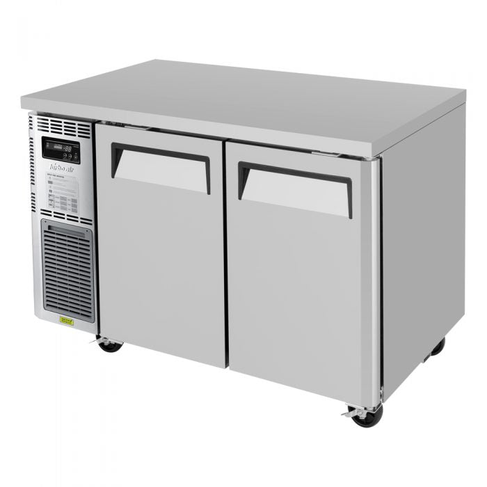 Turbo Air - JUF-48-N, 2 Solid Doors Undercounter Freezer, Side Mount