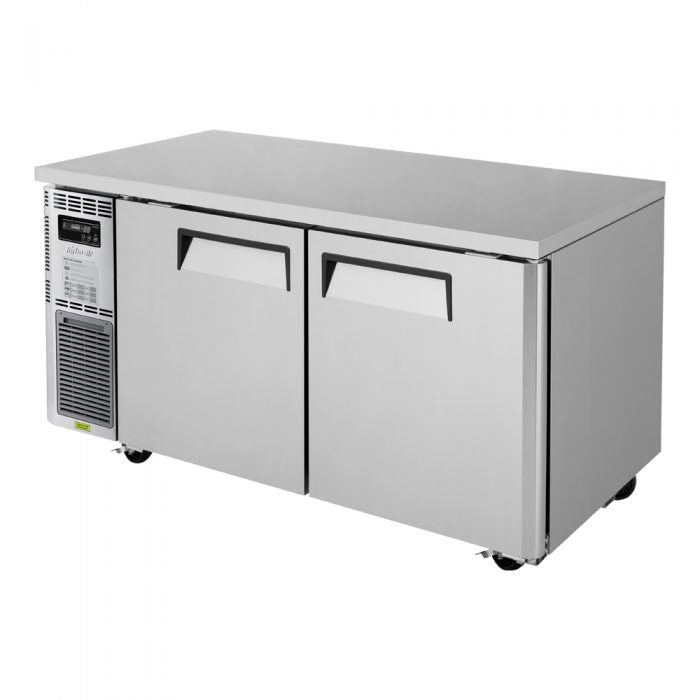 Turbo Air - JUF-60-N, 2 Solid Doors Undercounter Freezer, Side Mount