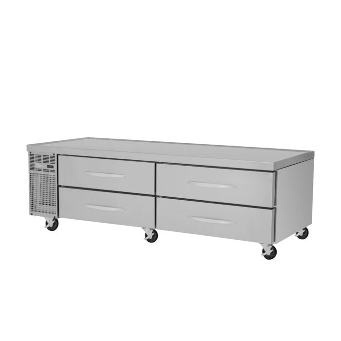 Turbo Air - PRCBE-84F-N, 4 Drawers (84") SS Chef Base Freezer