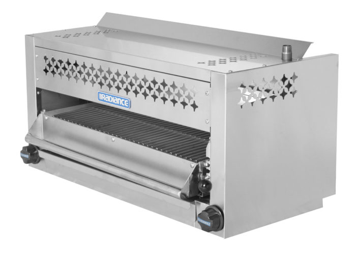 German Knife - TASM-36NG, Commercial 36" Radiance Salamander Broiler Natural Gas BTUs 35,000