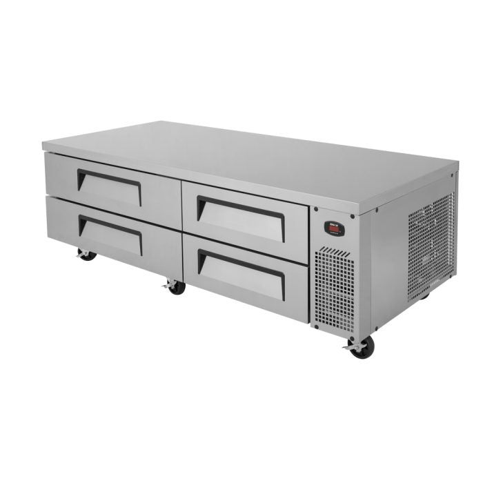 Turbo Air - TCBE-72SDR-N, 4 Drawers (72") SS Chef Base Ref.