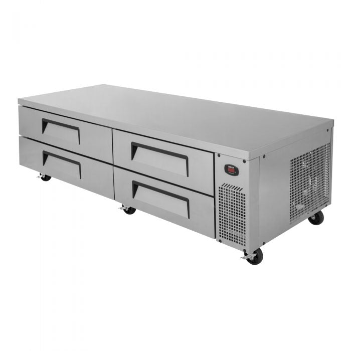 Turbo Air - TCBE-82SDR-N, 4 Drawers (82") SS Chef Base Ref.