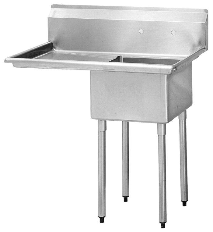 Green World  - TSA-1-14-L2 24" 1 Tub Sink