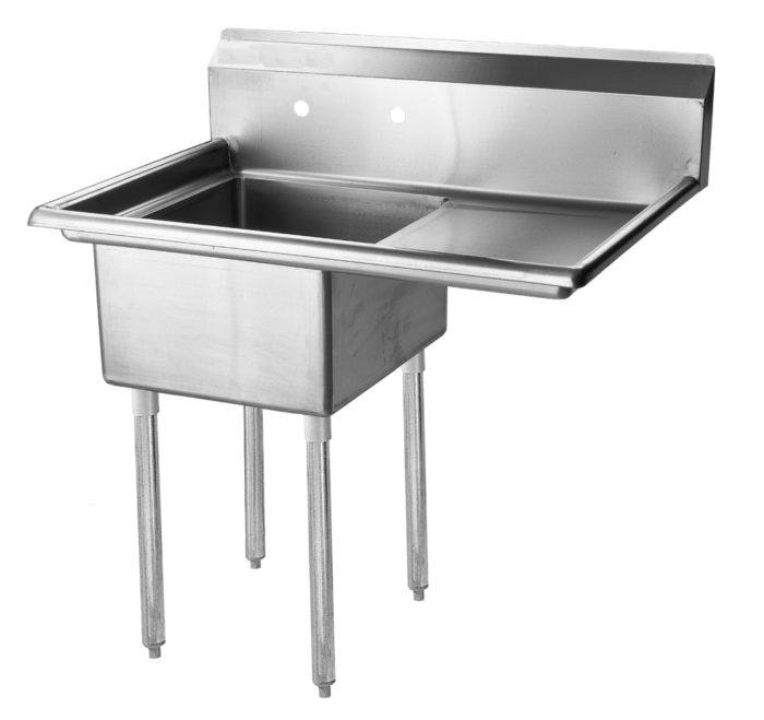 Green World  - TSA-1-12-R1 18" 1 Tub Sink