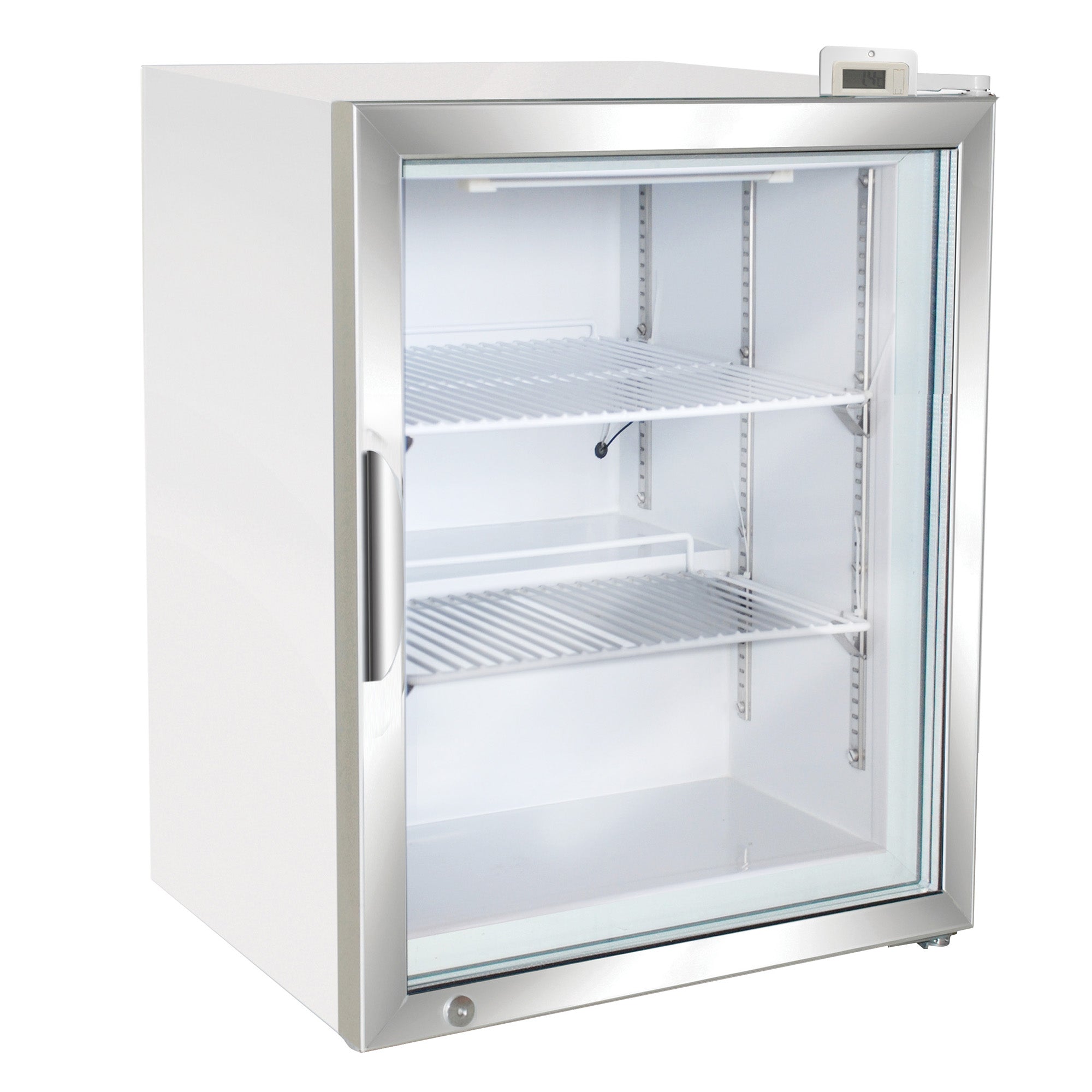 Maxx Cold - MXM1-3.5FHC Merchandiser Freezer, Countertop, 24.4"W, 3.5 cu. ft. Storage Capacity, in White