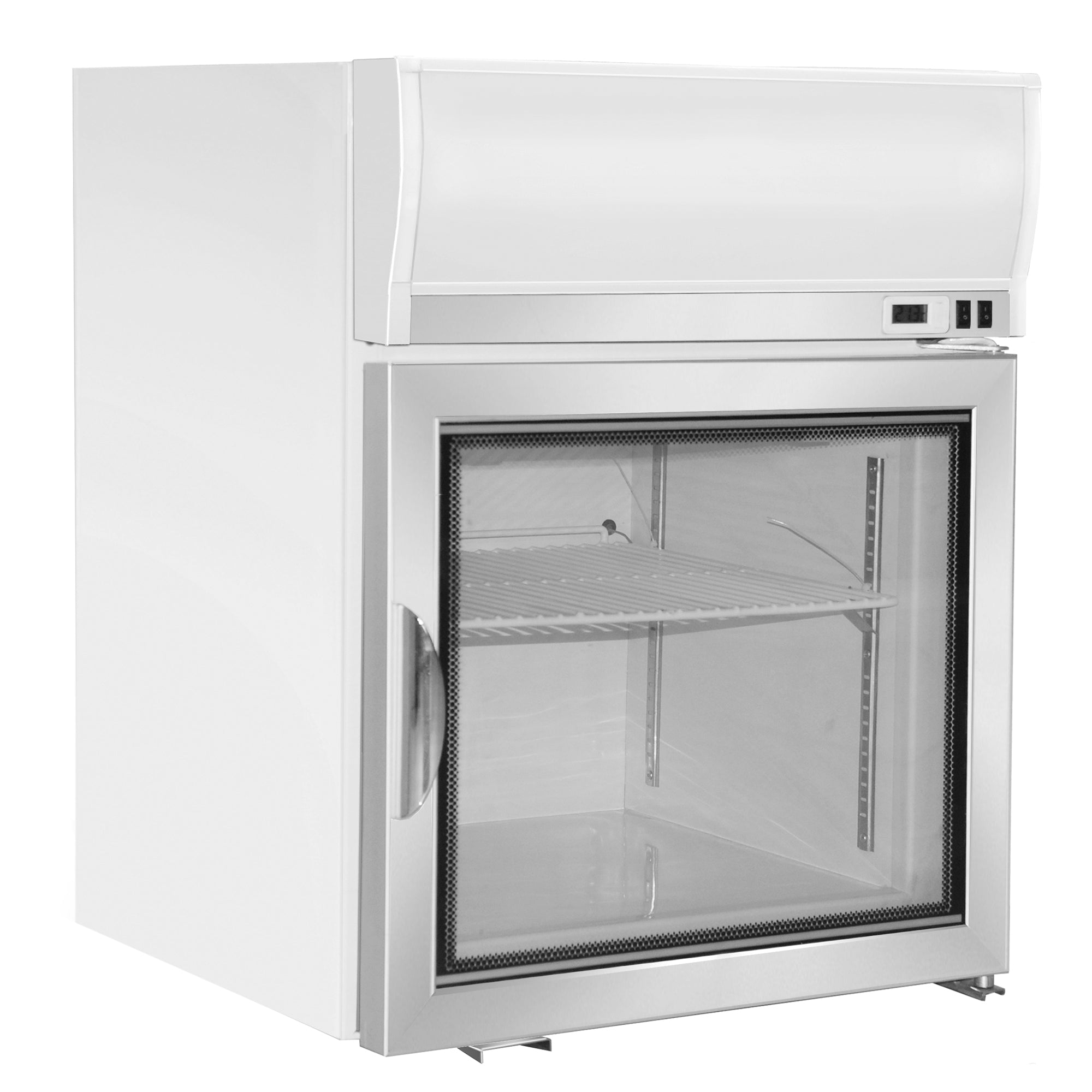 Maxx Cold - MXM1-2.5FHC Merchandiser Freezer, Countertop, 22.4"W, 2.1 cu. ft. Storage Capacity, in White